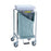 R & B Wire Products - Hamper with Bag 4-Casters - 672G