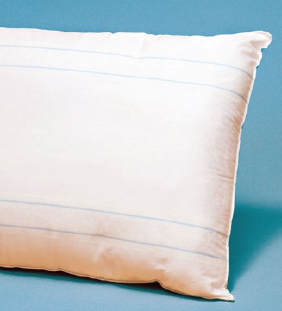 The Pillow Factory Division Pillow Plus Bed Pillow 20 X 26 Inch Blue and White Reusable - 51115