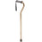 Patterson Medical Supply Ortho K-Grip Round Handle Cane 30 to 39 Inch Height - 562106