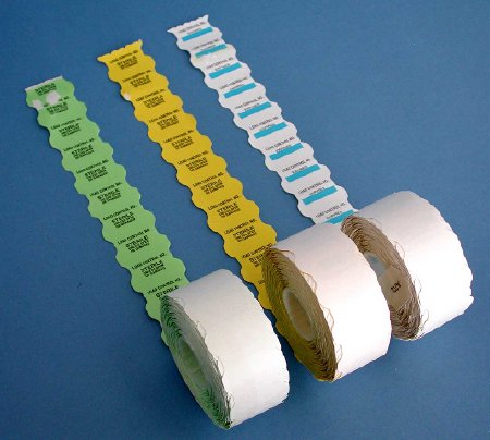 Propper Manufacturing - Pre-Printed Label Advisory Label Orange Record Label 3/4 X 1-1/4 Inch, arge - 26908300
