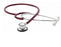 American Diagnostic Corp Proscope 675 Pediatric Stethoscope Burgundy 1-Tube 21 Inch Tube Double Sided Chestpiece - 675BD