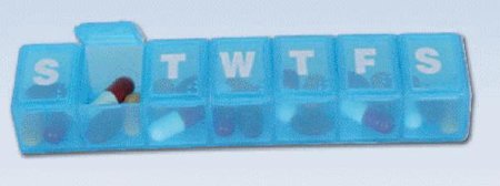 Apothecary Products - Pill Organizer Large 7 Day 1 Dose - 67006