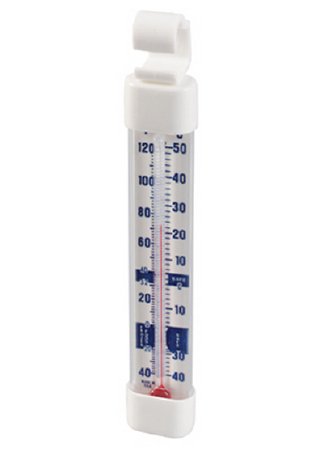 Health Care Logistics - Refrigerator / Freezer Thermometer Fahrenheit / Celsius -40° to +122°F (-40° to +50°C) Without External Probe Hanging / Standing Does Not Require Power - 3010