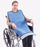 Alimed Bib Tie Closure Reusable Terry Cloth / Vinyl - 80624
