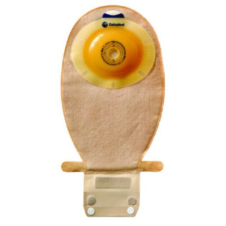 SenSura EasiClose - Ostomy Pouch One-Piece System 11-1/2 Inch Length, Maxi 3/8 to 3 Inch Stoma Drainable Flat, Trim to Fit - 15531
