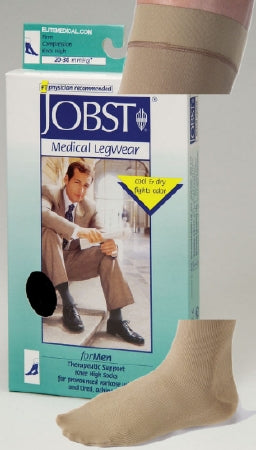 JOBST for Men Classic - Compression Socks Knee High X-Large Navy Closed Toe - 110339