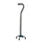 Patterson Medical Supply Small Base Quad Cane Steel 29-1/2 to 38-1/2 Inch Height - 562630