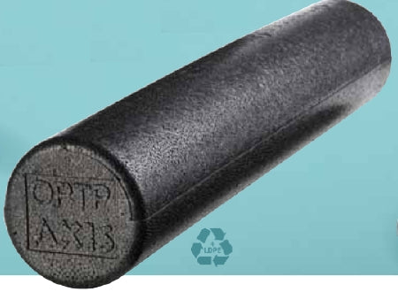 OPTP Axis Therapy Foam Roller Black Foam 6 OD X 12 D Inch - AXR126