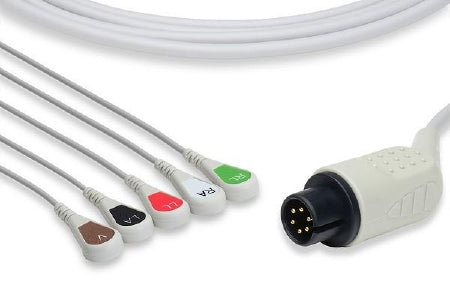 Zoll Medical ECG Patient Cable R Series - 8000-1005-01