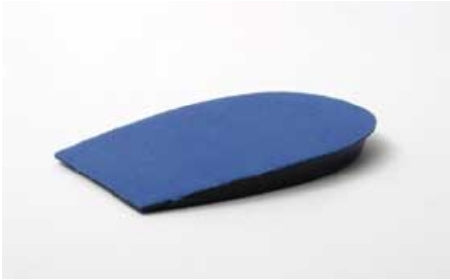 AliMed Leg-Length Discrepancy Pads - Heel Lift Small Fabric / Viscoelastic Polymer Blue Male 5 to 6 / Female 6-1/2 to 8-1/2 - 6990