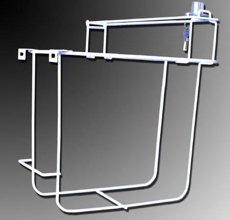 McKesson Brand - Sharps Collector Bracket Locking Wall Bracket Metal - 8784