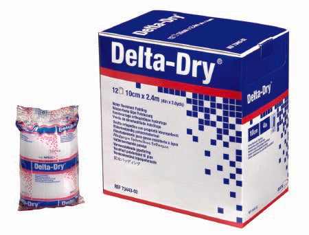 BSN Medical Delta-Dry Cast Padding Water Resistant 4 Inch X 2.6 Yard Synthetic NonSterile - 7344302