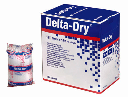 Delta-Dry - Cast Padding Undercast / Water Resistant 4 Inch X 2.6 Yard Synthetic NonSterile - 7344302