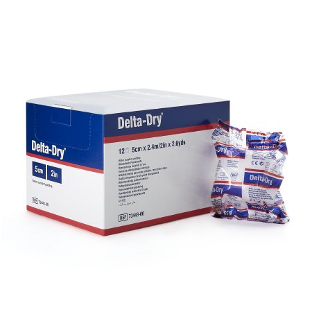 Delta-Dry - Cast Padding Undercast / Water Resistant 2 Inch X 2.6 Yard Synthetic NonSterile - 7344300