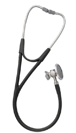 Welch Allyn Harvey DLX Cardiology Stethoscope Green 1-Tube 17 Inch Tube Double Sided Chestpiece - 5079-328