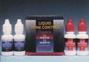 Kenlor Ind - Semi-Quantitative Control Urine Dipstick Positive Level / Negative Level 3 X 10 mL - 210306