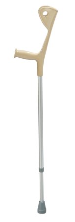 Drive Medical Eurostyle Forearm Crutches Adult Aluminum Frame 300 lbs. Weight Capacity - 10410