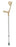 Drive Medical Eurostyle Forearm Crutches Adult Aluminum Frame 300 lbs. Weight Capacity - 10410