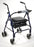 Drive Medical Mimi Lite 4 Wheel Rollator Blue Adjustable Height Aluminum Frame - 510