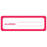 Tabbies Allergy Labels, "Allergic" White & Red - 3"W x 1"H, 250 per Roll - MAP3360