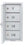 Omnimed Segmented Narcotic Cabinets - 17.75”H x 9”W x 4.50”D