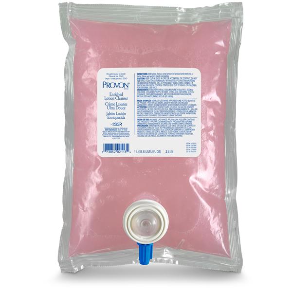 Gojo Industries Inc Cleanser Moisturizing Lotion Provon Enriched 1000 Ml Refill Floral 8/Ca - 2113-08
