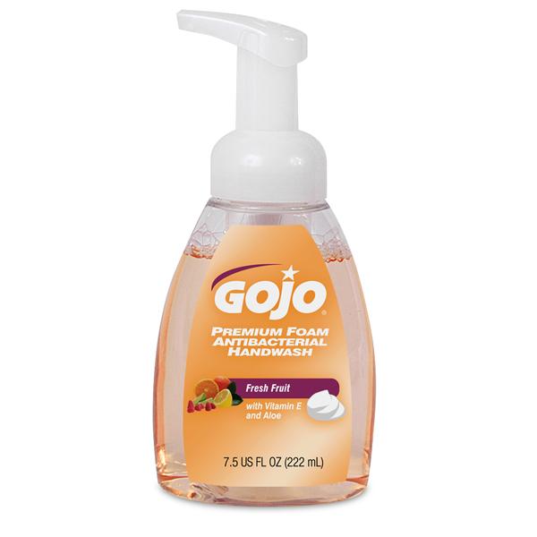 Gojo Industries Inc Wash Antibacterial Foam 7.5 Oz Fruit 6/Ca - 5710-06