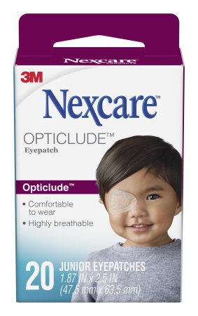 3M Nexcare Opticlude Eye Patch Pediatric Adhesive - 1537
