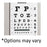 Dukal Corporation Chart Eye Tech-Med 20' Testing Distance 22X11" Ea - 3051
