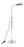 HS700 Series - Gooseneck Exam Light Table Mount Halogen 20 Watt - FG HS700-34-SJ