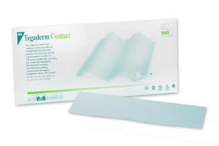 3M Tegaderm Non-Adherent Contact Layer Woven Nylon Fabric 3 X 8 Inch Sterile - 5643