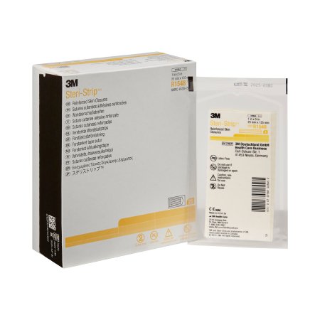 Steri-Strip - Skin Closure Strip 1 X 5 Inch Nonwoven Material Reinforced Strip White - R1548
