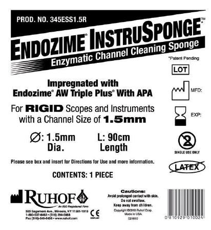 Endozime InstruSponge - Instrument Cleaning Sponge Endozime Instrusponge - 345ESS1.5R