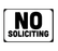BeSafe Messaging Facilities Wall Decals - Black & White, 6" x 9", Pack of 3