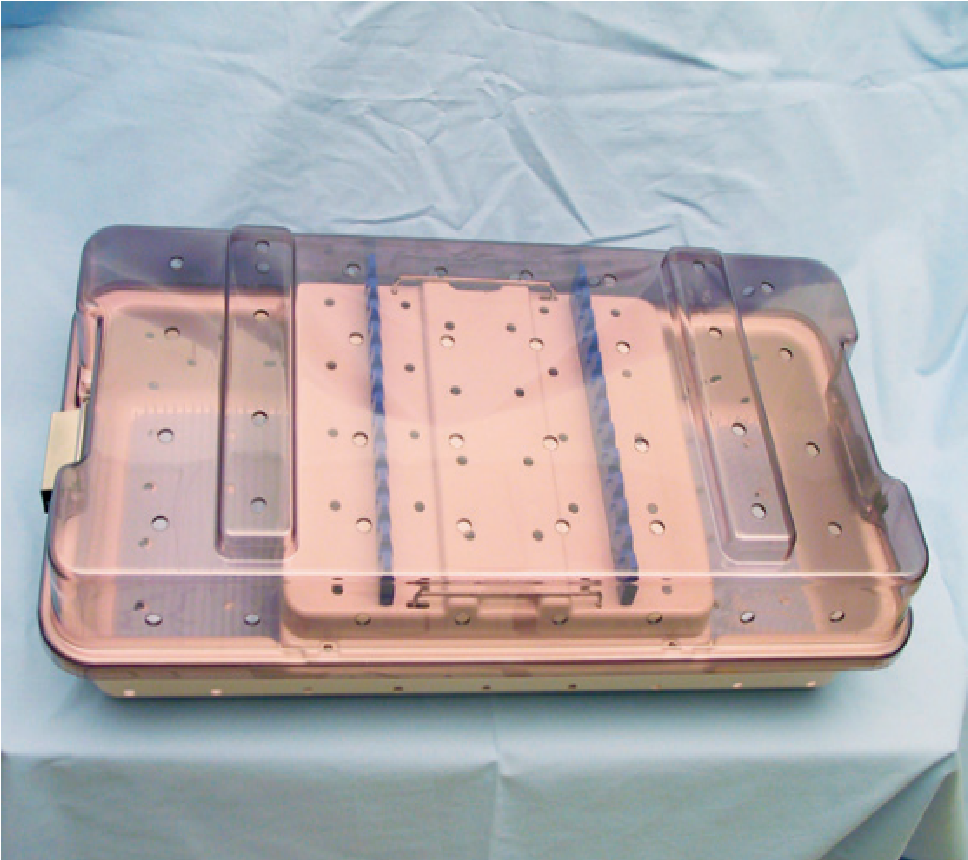 Healthmark Lightweight Poly Double Decker Tray - 20" x 10" x 6" in, - HMK-4-1130