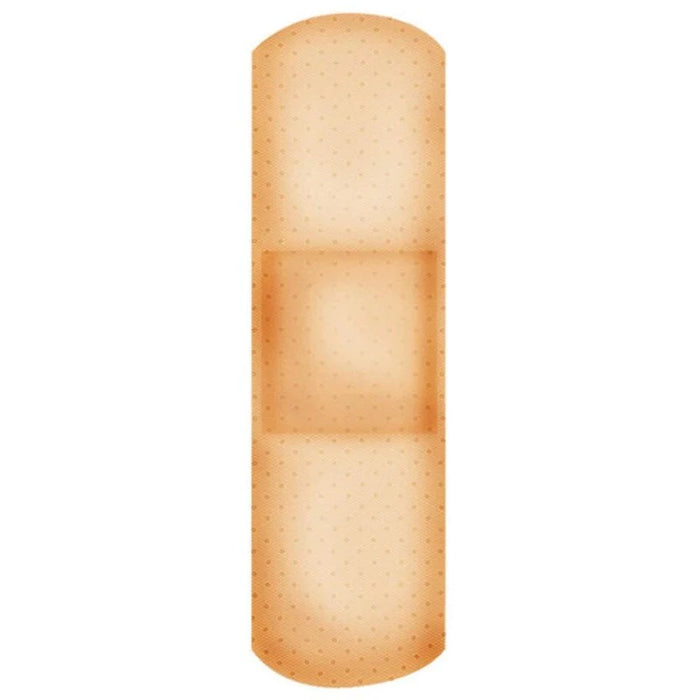 American White Cross - Adhesive Strip 3/4 X 3 Inch Plastic Rectangle Tan Sterile - 1075033