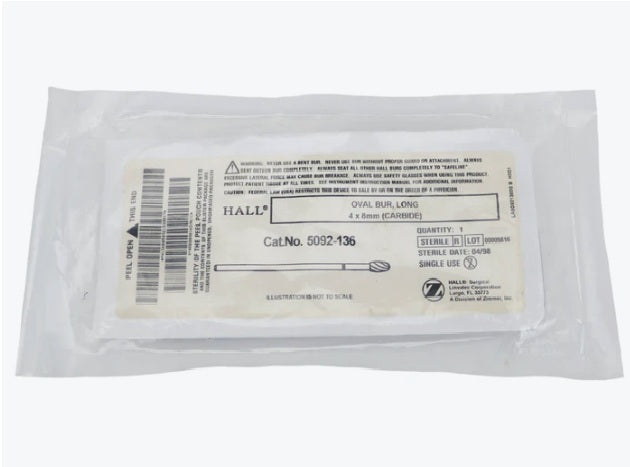 Conmed/Linvatec Bur 4.0 mm Carbide Oval - 509123600
