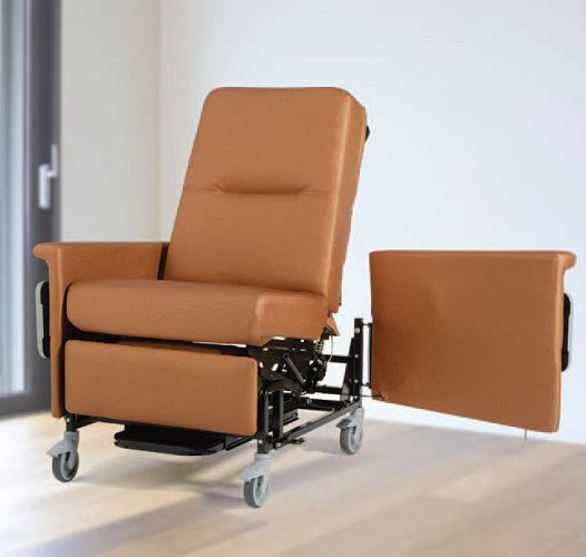 Champion Manufacturing RECLINER, BARIATRIC TRENDELENBURG CRANBERRY CUPHOLDER RT - 868T96-TCR