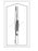 Sklar Econo Dressing Forceps 4-1/2 Inch Floor Grade Stainless Steel Sterile Thumb Handle Straight Serrated, Blunt Tip - 96-2688