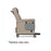 Champion Manufacturing RECLINER, BARIATRIC 66 SERIES 1SIDE TABLE ASCENT GRY MANUAL - 660T56-T7