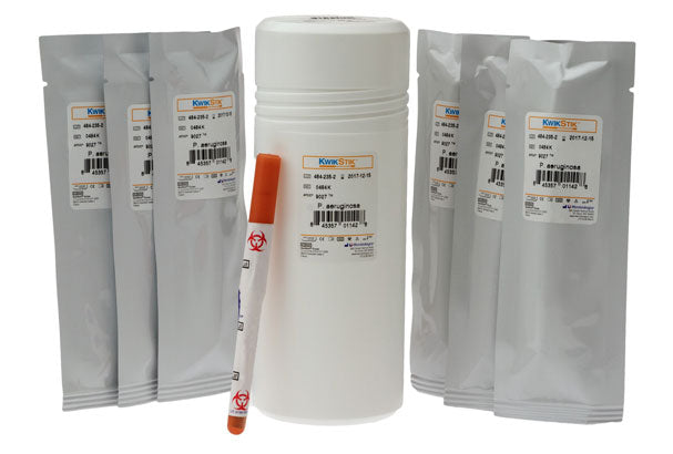 Microbiologics Inc KWIK-STIK Microbial Identification Quality Control Organism Bacteroides Vulgatus 6 Units - 0445K