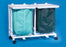IPU Select Double Hamper with Bags 4 Casters 39 gal. - ELH02