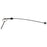 IPU Quick Pin Shower Gurney Rail - 1/4 QUICK PIN