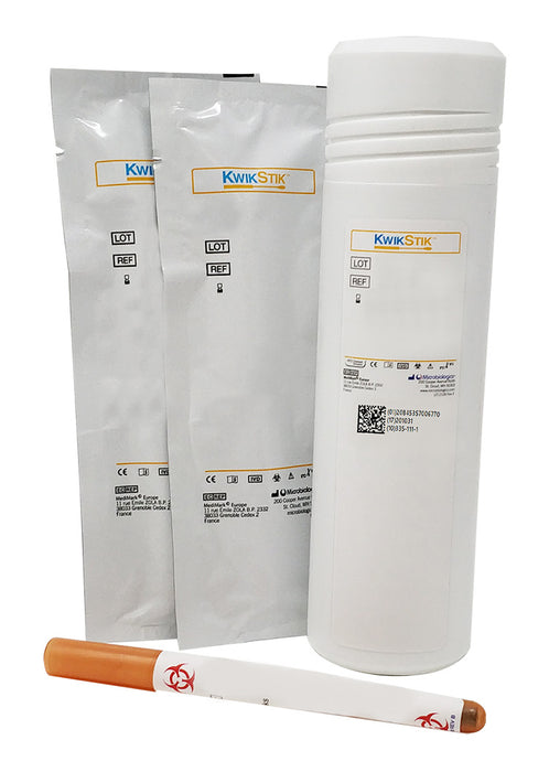 Microbiologics Inc KWIK-STIK Microbial Identification Quality Control Organism Staphylococcus Lentus 2 Units - 0739P