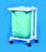 IPU Jumbo Single Hamper with Bag 4 Casters 55 gal. - JH41 FP