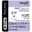 Hu-Friedy (Hufriedy) Suture 4-0 Polyglycolic Acid C-17 Perma Sharp Undyed 18" Braid 12/Bx - PSN386V
