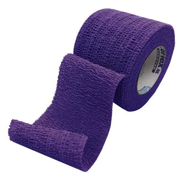 Andover Coated Products Bandage Coflex 2"X5Yd Compression Elastic Purple Lf Non-Sterile 36/Ca - 5200PU-036
