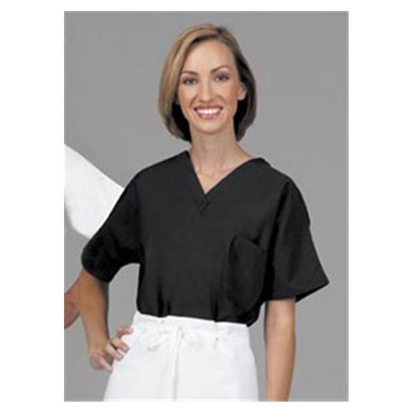 Fashion Seal Shirt Scrub Fashion Poplin Unisex X-Large Black Ea - 078729-XL