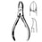 Sklar Instruments Nipper Nail 4-1/2" Concave Blades Folding Spring Stainless Steel Ea - 97-1145