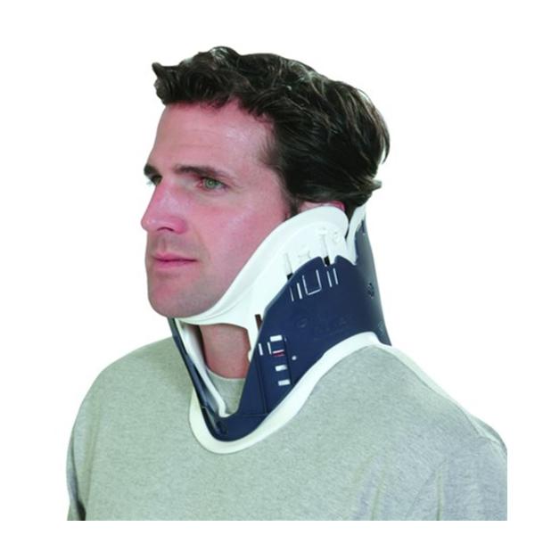 Ossur America-Royce Medical Collar Extrication Patriot Pediatric Cervical White/Navy Size 8-18" Ea - PHP-PP